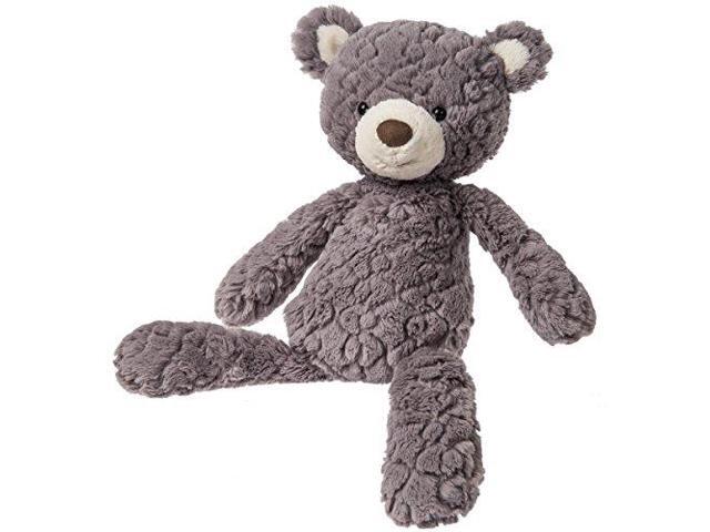 Mary Meyer Putty Bear Medium Teddy Bear Plush Stuffed Animal Soft Toy, Grey