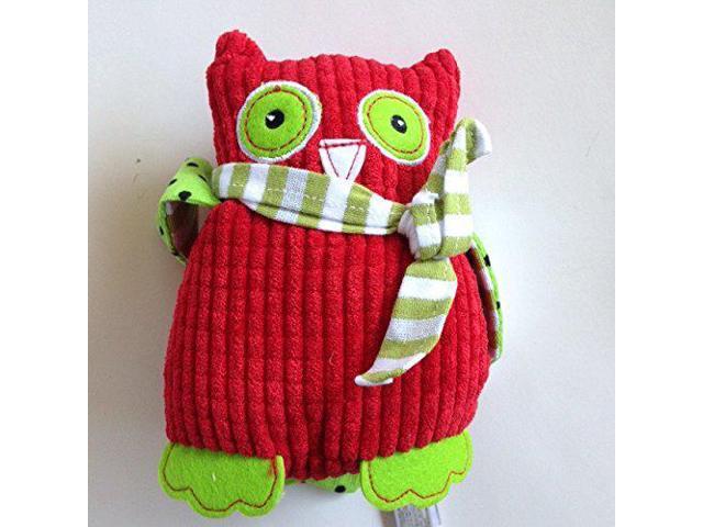 Mary Meyer Red Holiday Yuletide Owl Plush Stuffed Animal Toy, 5.5'