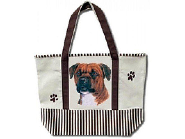 ES Pets 68575-165 Staffordshire Bull Terrier Heavy Duty Canvas Tote Bag