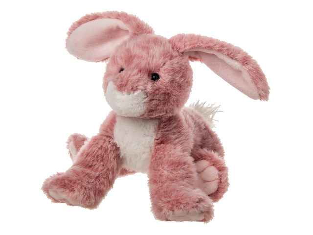 Mary Meyer FabFuzz Sally Pink Bunny Plush Stuffed Animal Soft Toy, 9'