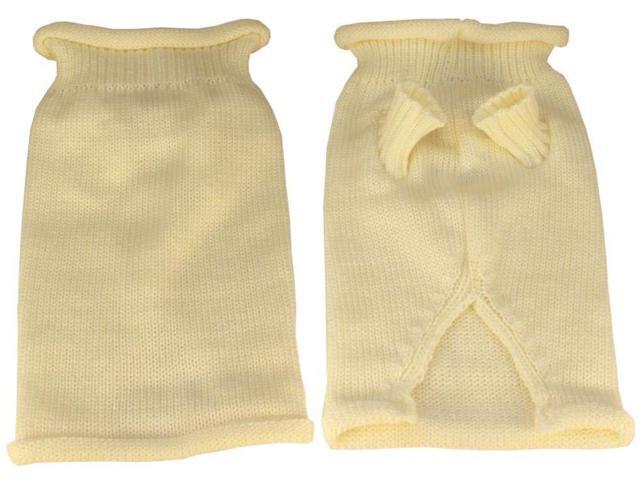 Mirage Pet Products Plain Knit Pet Sweater, XX-Large, Cream
