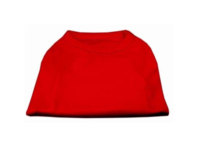 Mirage Pet Products 8-Inch Plain Shirts, X-Small, Red
