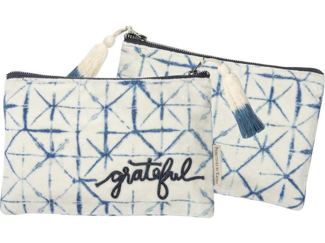 Primitives by Kathy Zipper Pouch - Grateful