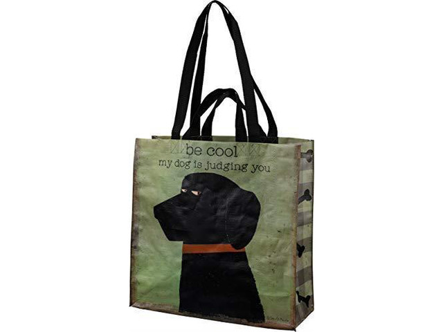 Primitives By Kathy Market Tote - Be Cool My Dog Is Judging You