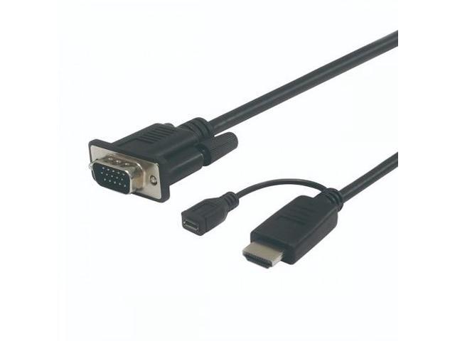 VisionTek 901218 HDMI to VGA 2M Cable (M/M)