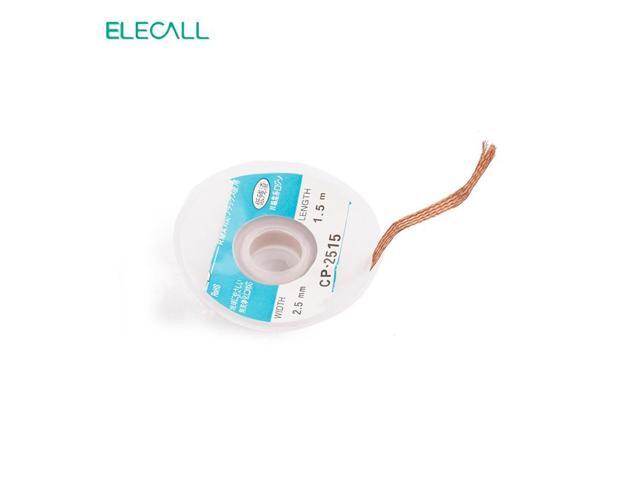 ELECALL The Best BGA Desoldering Braid Solder Wire CP-2515 2.5mm Suction-line 1.5m Length Wick/Soldering Accessory