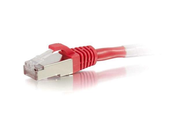 C2G 4FT CAT6 SNAGLESS SHIELDED (STP) NETWORK PATCH CABLE - RED