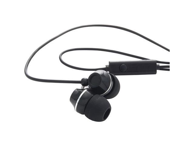 Verbatim Stereo In-Ear Earphones headphones With Microphone hands free calling, Black