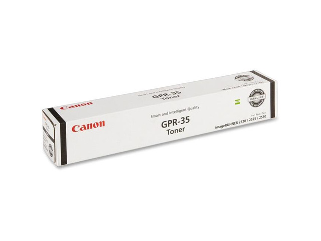 Canon 2785B003AA Gpr-35 Black Toner For Use In Imagerunner 2525 2530 Yield 14,600
