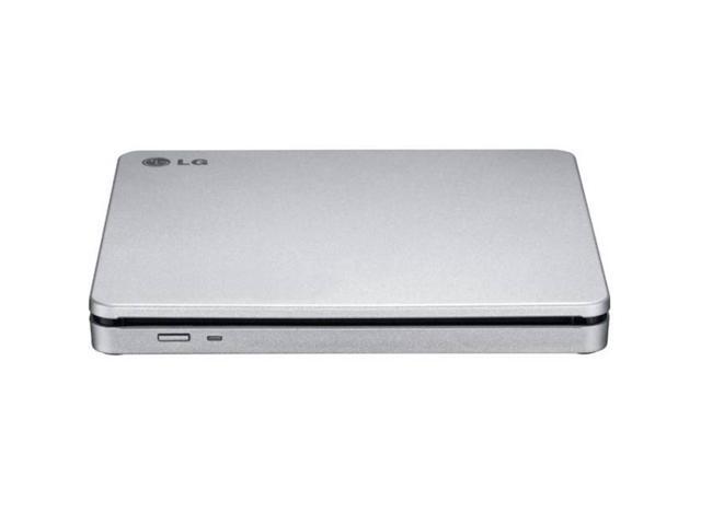 LG Storage GP70NS50 External Slim DVDRW 8X Silver Slot-in USB Cyberlink Retail