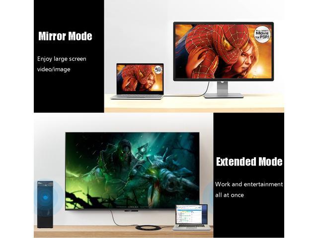 CABLEDECONN Ultra High Speed HDMI 2.1 Cable 8K 60Hz, 4K 120Hz, 3D Ultra HDR 48Gbps HiFi eARC Dolby Atmos HDCP2.2 HDMI Cable Compatible with Samsung...