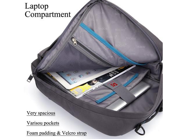 ESTONE Notebook Backpack for up to for Up to 17.3 Inches Macbook Pro Retina Apple Macbook Mini Asus DELL HP Samsung Sony Laptop Notebook, Blue
