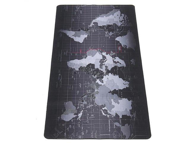 ESTONE World Map Mouse Pad with Stitched Edges, Premium-Textured Mouse Mat Pad, Non-Slip Rubber Base Mousepad for Laptop, Computer & PC,...
