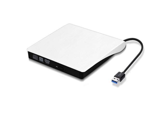 ESTONE External CD Drive, USB 3.0 Portable CD/DVD +/-RW Drive Slim DVD/CD ROM Rewriter Burner Compatible with Laptop Desktop PC Windows Linux OS...