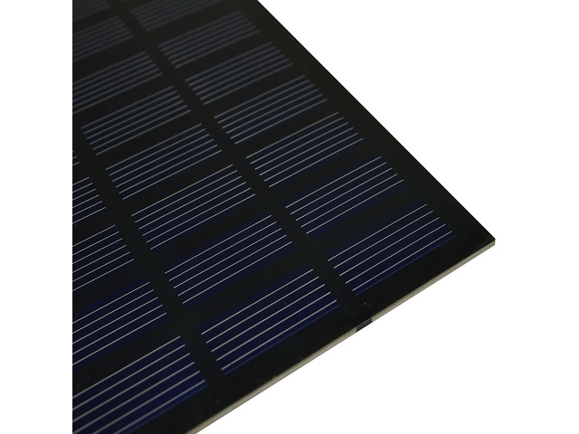 Universal Portable 2.5W 12V 208mAh Monocrystalline Silicon Solar Panel DIY Solar Cell 136*110*3mm