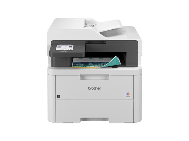 Brother - MFC-L3720CDW Wireless Digital Color All-in-One Printer with Laser Quality Output, Great for Small Offices - White - image 10