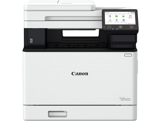 Canon - imageCLASS MF753Cdw II Wireless Duplex Color All-In-One Laser Printer with Fax and 50-Sheet ADF - White - image 2