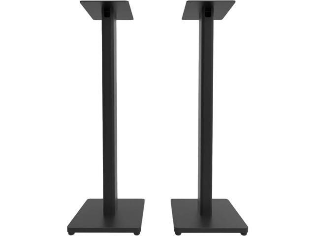 Kanto 34 inch Universal Bookshelf Speaker Floor Stand (Pair) - Black