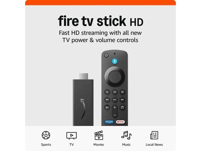 Amazon FIRETVSTKA5 Fire TV Stick Media Player Streaming Device