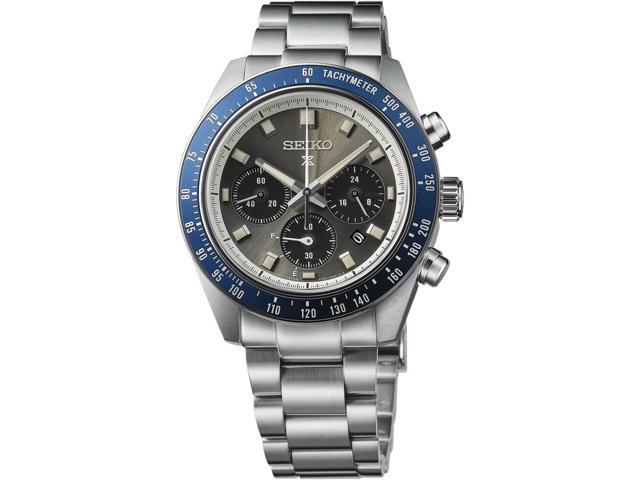 Seiko SSC939 Prospex Speedtimer Collection Solar Chronograph Watch - Stainless/Gray