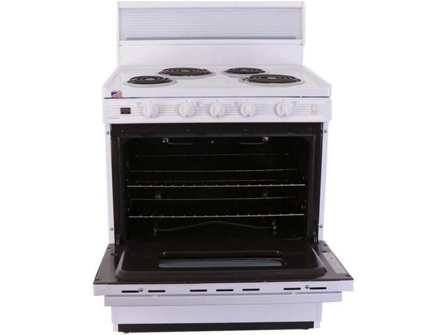 Premier EDK240OP 3.9 Cu. Ft. White Freestanding Electric Range