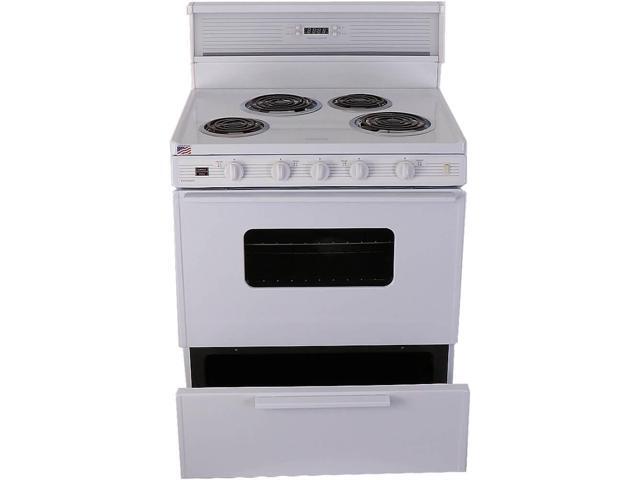 Premier EDK240OP 3.9 Cu. Ft. White Freestanding Electric Range