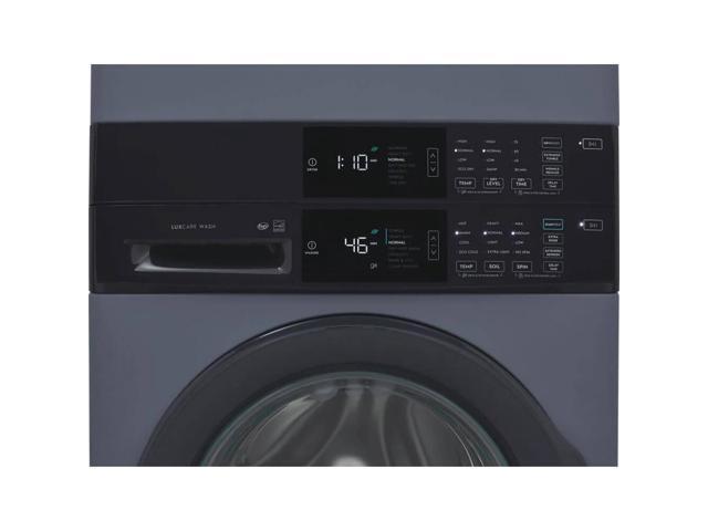 Electrolux - Laundry Tower Single Unit Front Load 4.4 Cu. Ft. Washer & 8 Cu. Ft. Electric Dryer with LuxCare Wash System - Denim Blue - image 6