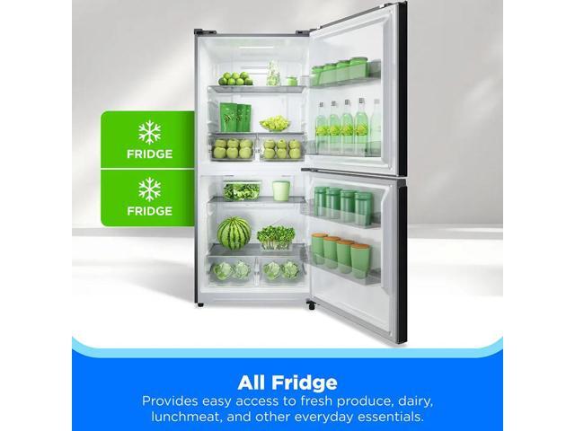 Midea - 20 cu. ft. 50/50 Flex™ 3-in-1 Garage Ready Frost Free Convertible Freezer with Energy Star Certification - Stainless Steel - image 4
