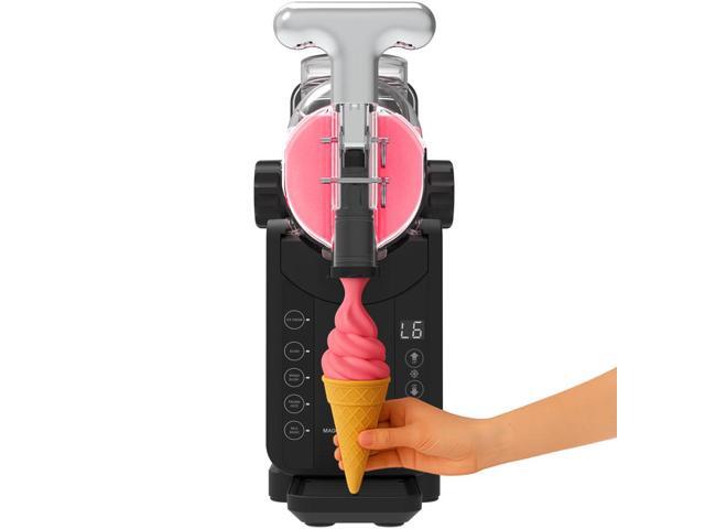 2-in-1 Ice Cream and Frozen Mush Drink Maker - Black