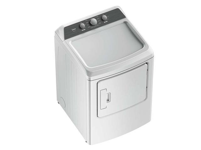 Midea MLTE41N1BWW 7.0 Cu. Ft. White High Capacity Sensor Dryer