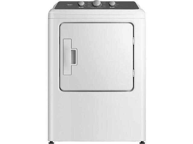 Midea MLTE41N1BWW 7.0 Cu. Ft. White High Capacity Sensor Dryer
