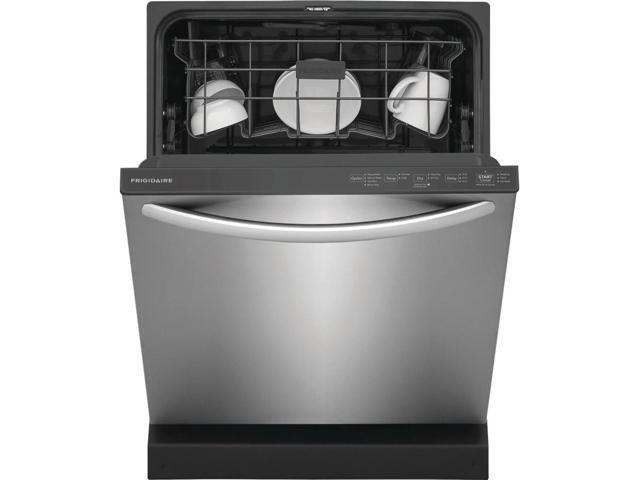Frigidaire - 24" Top Control Built-In Plastic Tub Dishwasher with MaxDry, 52 dBA - Stainless Steel - image 8
