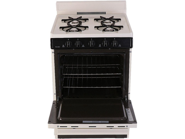 Premier SCK100TP 2.9 Cu. Ft. Biscuit Freestanding Gas Range