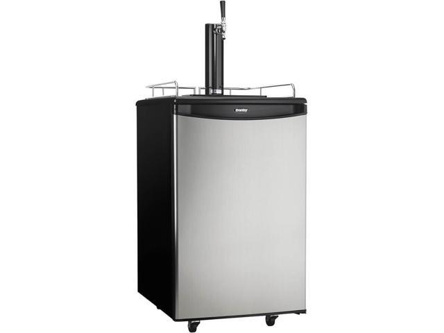 Danby DKC054A1BSL2DB 5.4 Cubic Foot Steel Double Tap Dual-Top Beer Kegerator photo