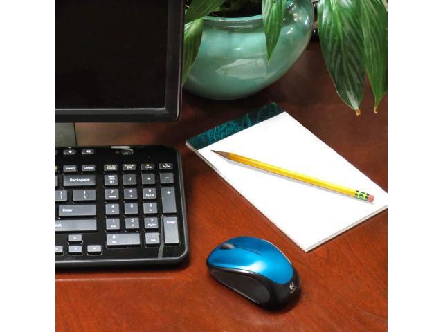 Logitech - M317 Wireless Optical Mouse - Wireless - Blue - image 3