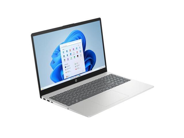HP 15.6 FHD i5-1235U Laptop,Intel Iris Xe Graphics,32GB RAM,1 TB PCIe SSD,Windows 11 Pro, Silver