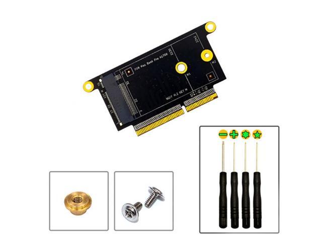 Xiwai M.2 NGFF M-Key NVME SSD Convert Card fit for Macbook Pro 2016 2017 13' A1708 A1707 A1706