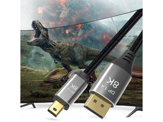 Chenyang 100CM DisplayPort 1.4 8K 60hz Cable Ultra-HD UHD 4K 144hz Mini DP to DP Cable 7680*4320 for Video PC Laptop TV
