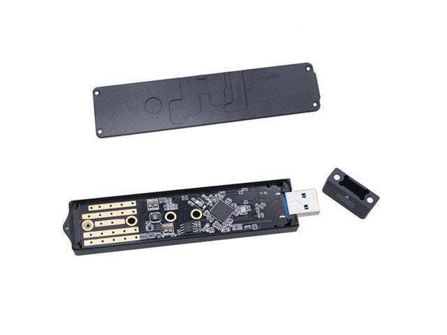 Cablecc USB 3.0 to NVME M-key M.2 NGFF SATA SSD External PCBA Case Conveter Adapter RTL9210B Chipset