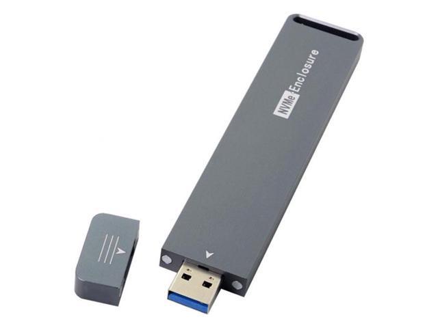 Xiwai USB 3.0 to NVME M-key M.2 NGFF SSD External PCBA Conveter Adapter RTL9210 Chipset with Case