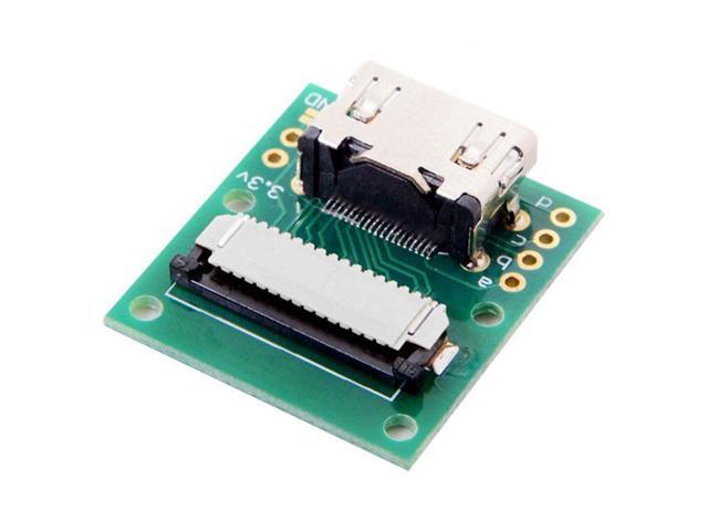 Xiwai Raspberry PI Camera Module to HDMI Type A Male HDTV FPC Flat Cable 5cm fit for PES001