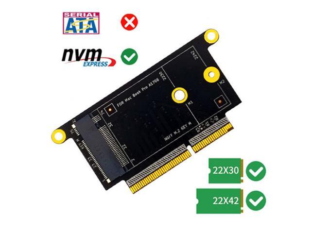 Xiwai M.2 NGFF M-Key NVME SSD Convert Card fit for Macbook Pro 2016 2017 13' A1708 A1707 A1706