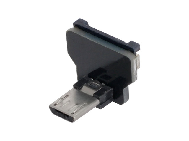 Xiwai Micro USB2.0 CYFPV Male Connector Up Angled for FPV HDTV Multicopter Aeria
