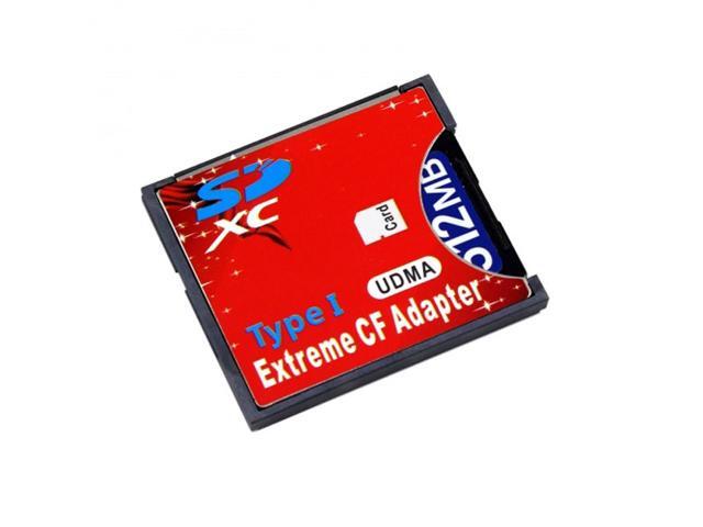 CHENYANG SD SDHC SDXC to High-Speed Extreme Compact Flash CF Type I Adapter For 16/32/64/128 GB