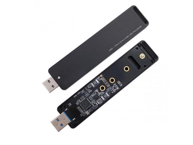 CY USB 3.0 to NVME M-key M.2 NGFF SSD External PCBA Conveter Adapter with Flash Disk Case