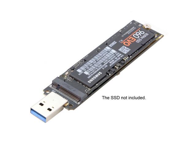 CY USB 3.0 to NVME M-key M.2 NGFF SSD External PCBA Conveter Adapter with Flash Disk Case
