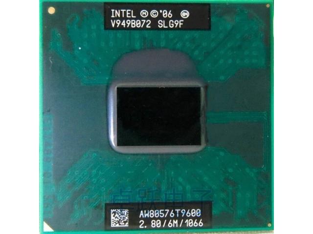 intel CPU laptop Core 2 Duo T9600 CPU 6M Cache/2.8GHz/1066/Dual-Core Socket 479 processor t9900 P9600 GM45 PM45