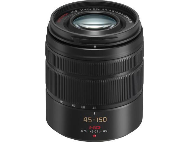 Panasonic - Lumix G Vario 45-150mm f/4.0-5.6 ASPH. Mega O.I.S. Zoom Lens, H-FS45150K - Black - image 7