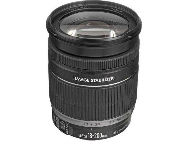 Canon EF-S 18-200mm f/3.5-5.6 IS Standard Zoom Lens for Canon DSLR Cameras International Version