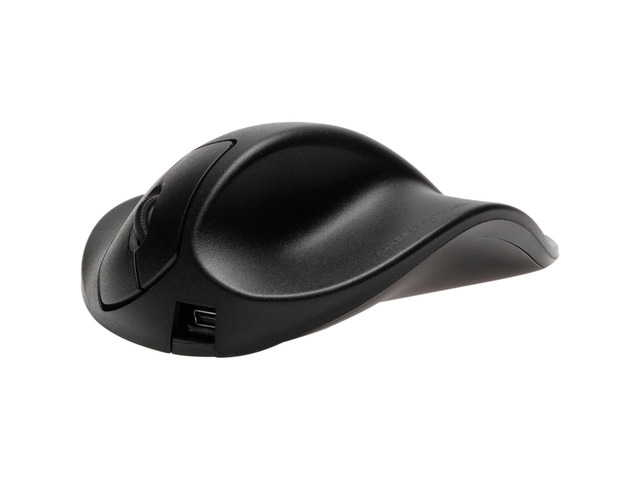 Hippus L2WB-LC Wired Light Click HandShoe Mouse (Right Hand, Large, Black)
